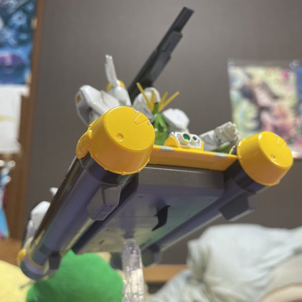 長距離用輸送機/νガンダム用ブースターヘッド【リアル＋パルスアレンジカラー】