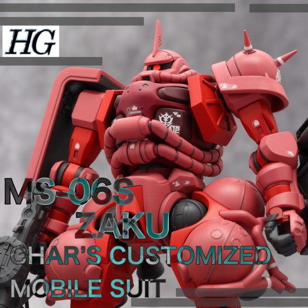 Yahoo!オークション - 1/144 EG シャア専用ガンダム 塗装改造完成品