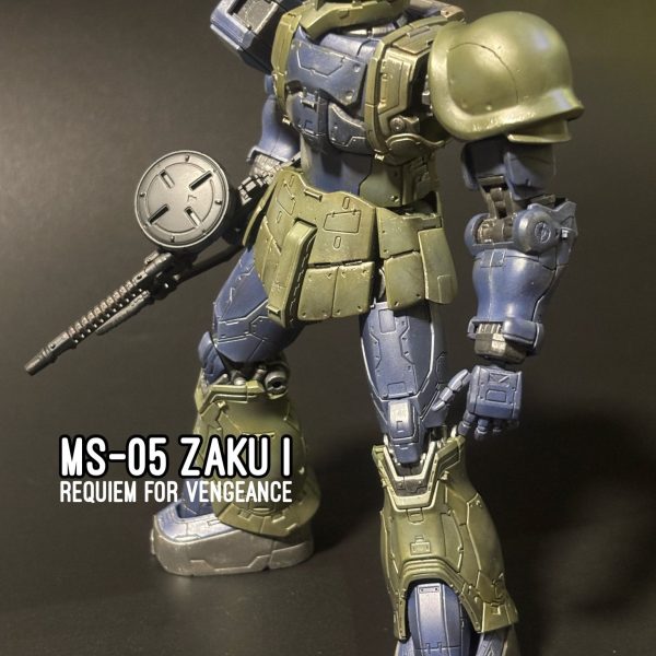HG ザクI 復讐のレクイエム｜アラ2ndさんのガンプラ作品｜GUNSTA