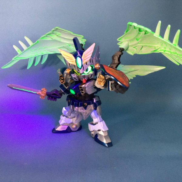 クロスシルエット【SDフレーム】光翼の騎士ウイングゼロ／翼の騎士ゼロ／【CSフレーム】ウイングガンダムゼロEW（CROSS SILHOUETTE【SD Frame】Knight of the Winged Light Wing-ZERO／Winged Knight ZERO／【CS Frame】Wing Gundam Zero EW）