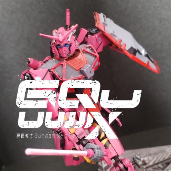 赤いガンダムを旧キットでつくってみた