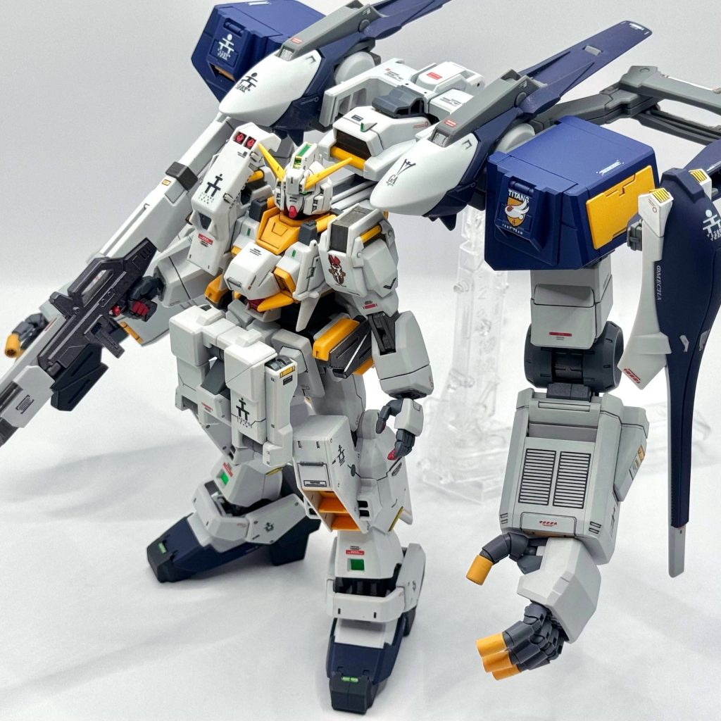 HG ガンダムTR-1［ヘイズル・アウスラ］ギガンティック・アーム・ユニット装備–2枚目/制作者：ガンプラさんTW