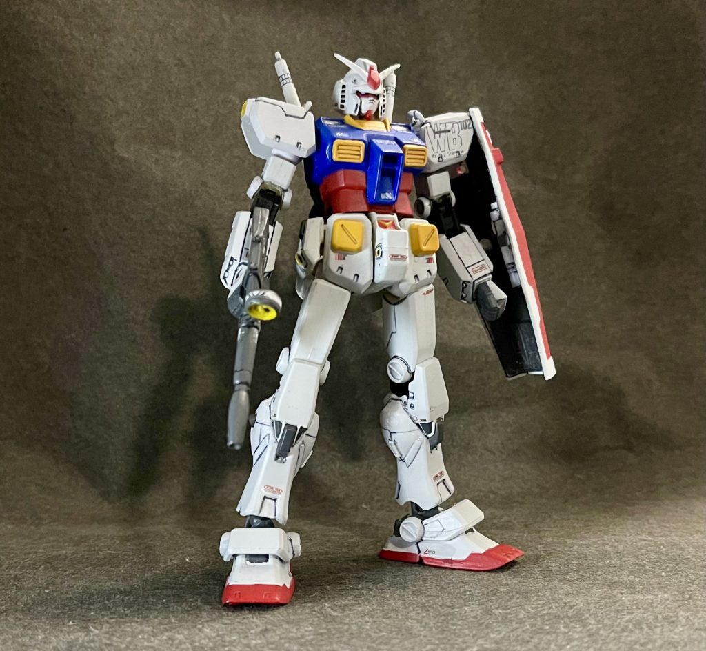 プライズフィギュア可動化改造 RX-78ガンダム編