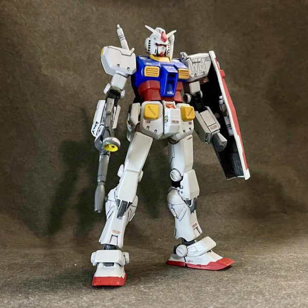 プライズフィギュア可動化改造 RX-78ガンダム編