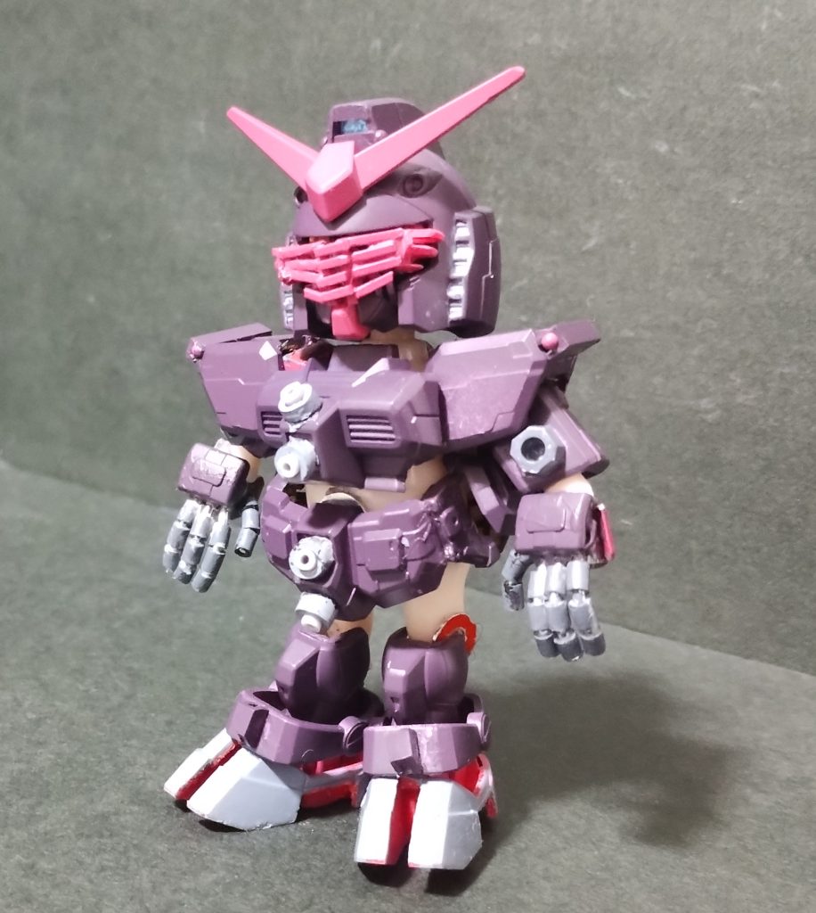 100均のドールボディに外装を取り付けました。