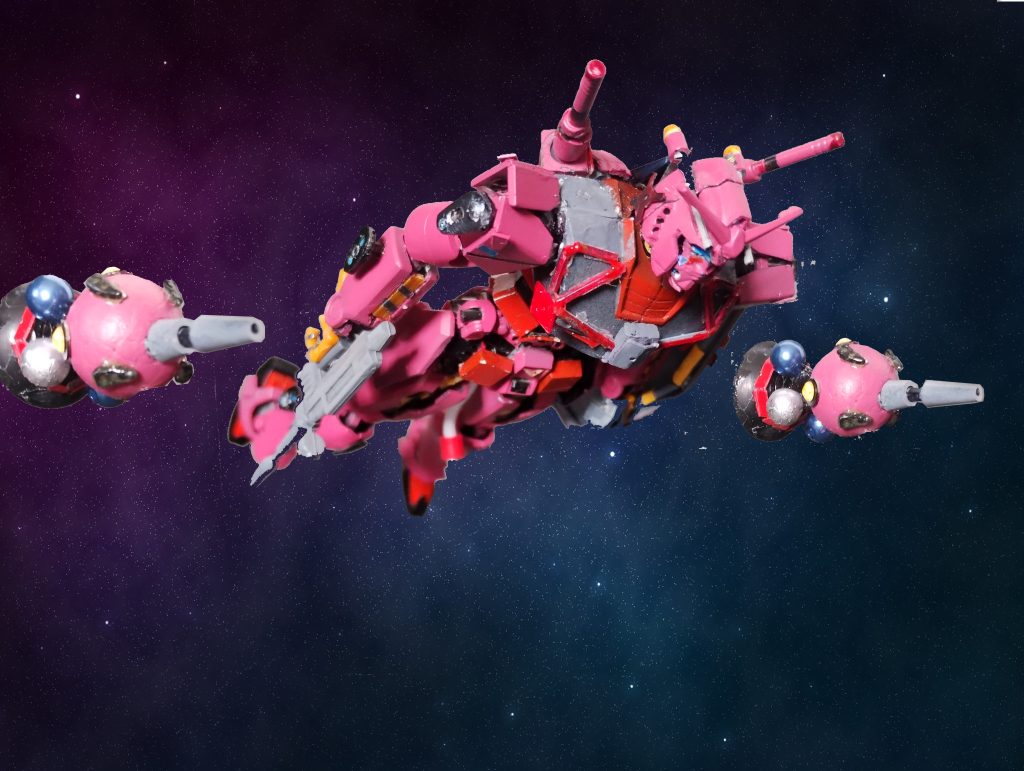 画像を加工してコンペイトウ出撃を再現しました。