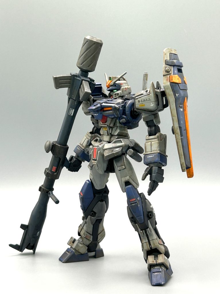 デュエルにエールストライカーをくっ付けようとしたんですけど　しっくりこなくて止めました　けれどでっかいバズーカがカッコよかったのです