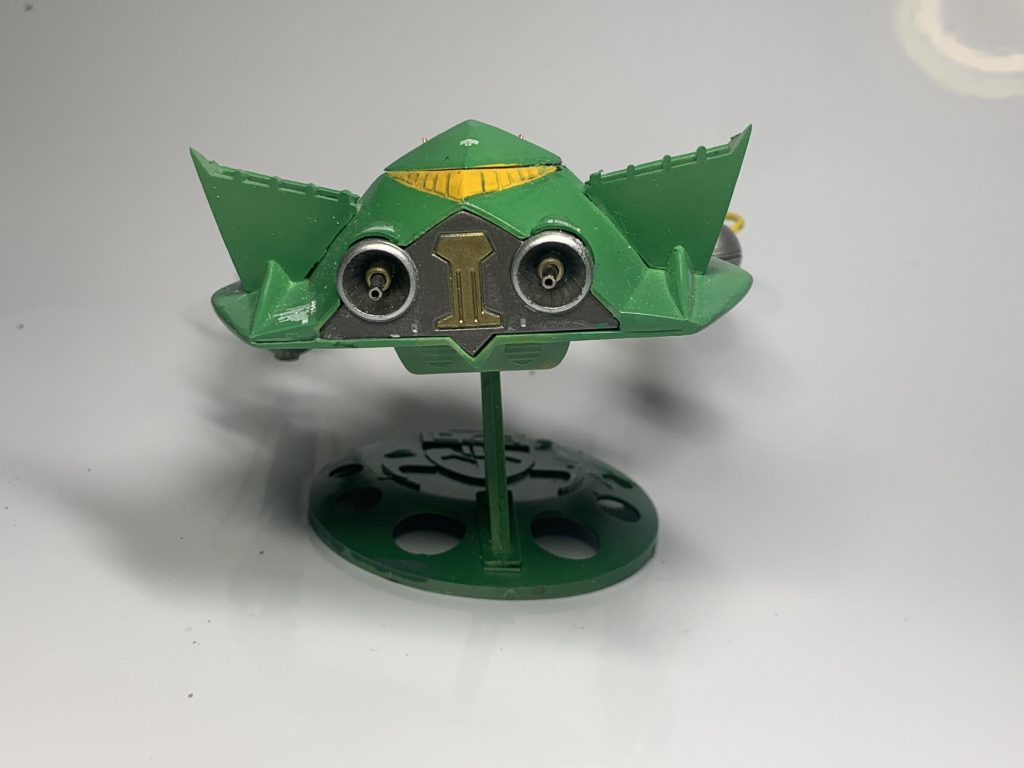 バックショット。以外にシンプルです。