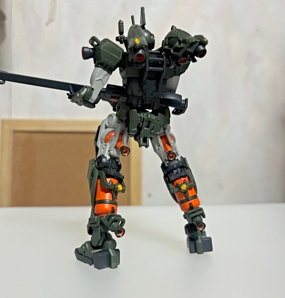 見ればわかると思いますがジムスナイパーカスタムをイメージしてますw