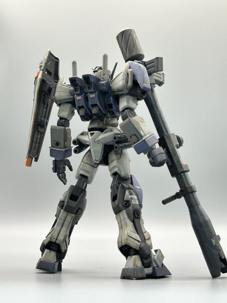 バーニア周りはオレンジ色でした　忘れてました　まあよしです