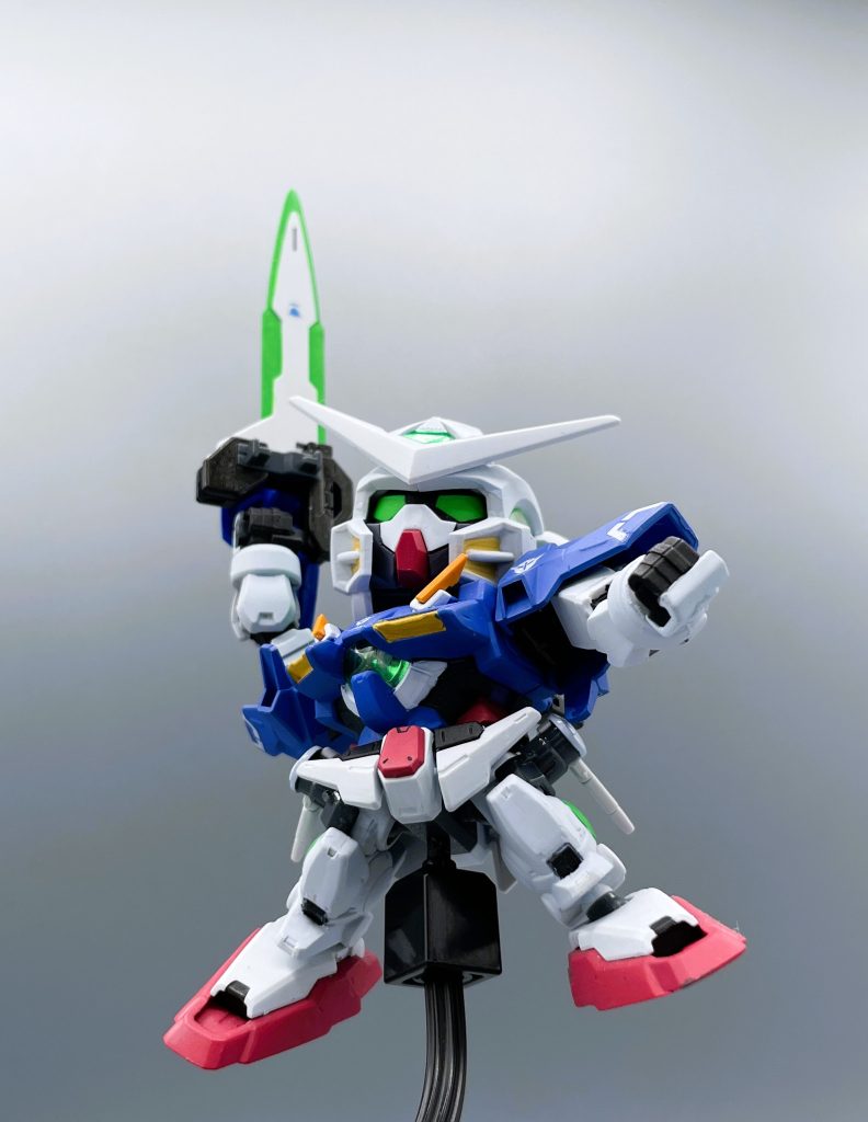 【SD】ガンダムエクシア・リペアⅡ【筆塗り全塗装】