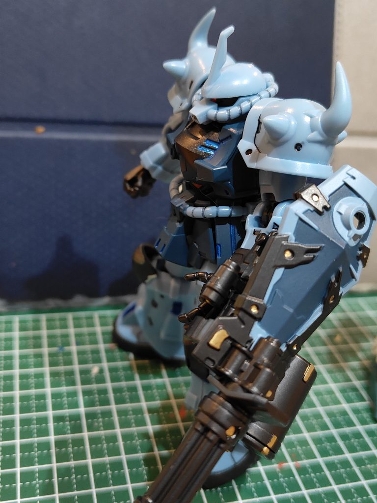 シールドのポイントにゴールド入れてとりあえず完成。