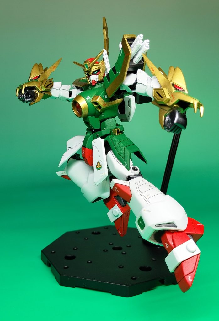 旧キット1/144　ドラゴンガンダム–3枚目/制作者：AK彦