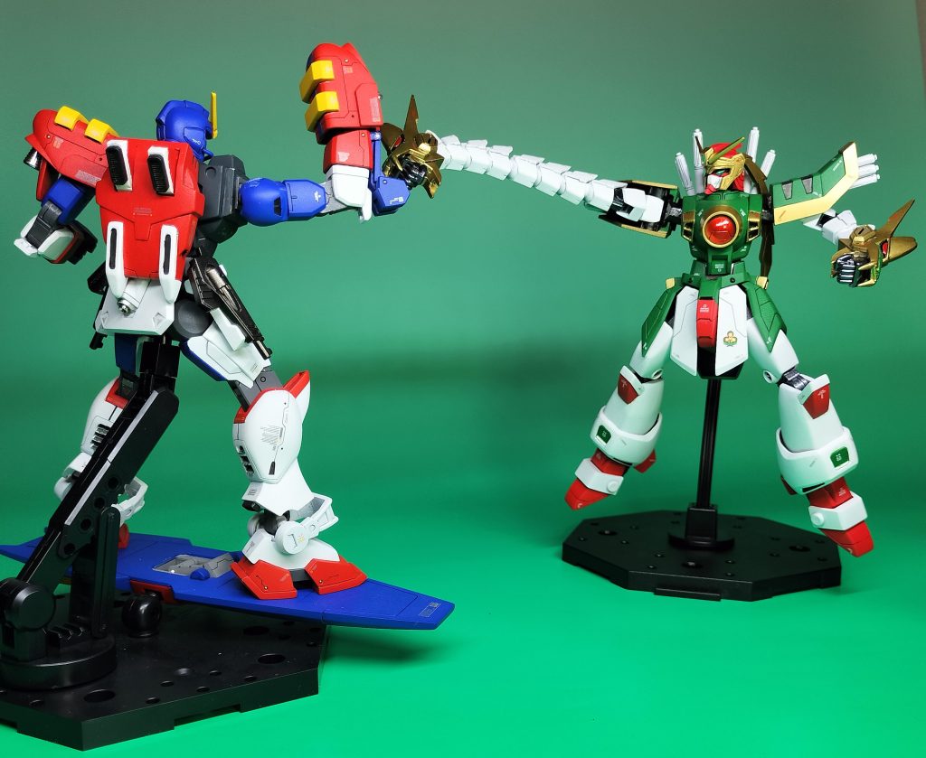 旧キット1/144　ドラゴンガンダム–7枚目/制作者：AK彦