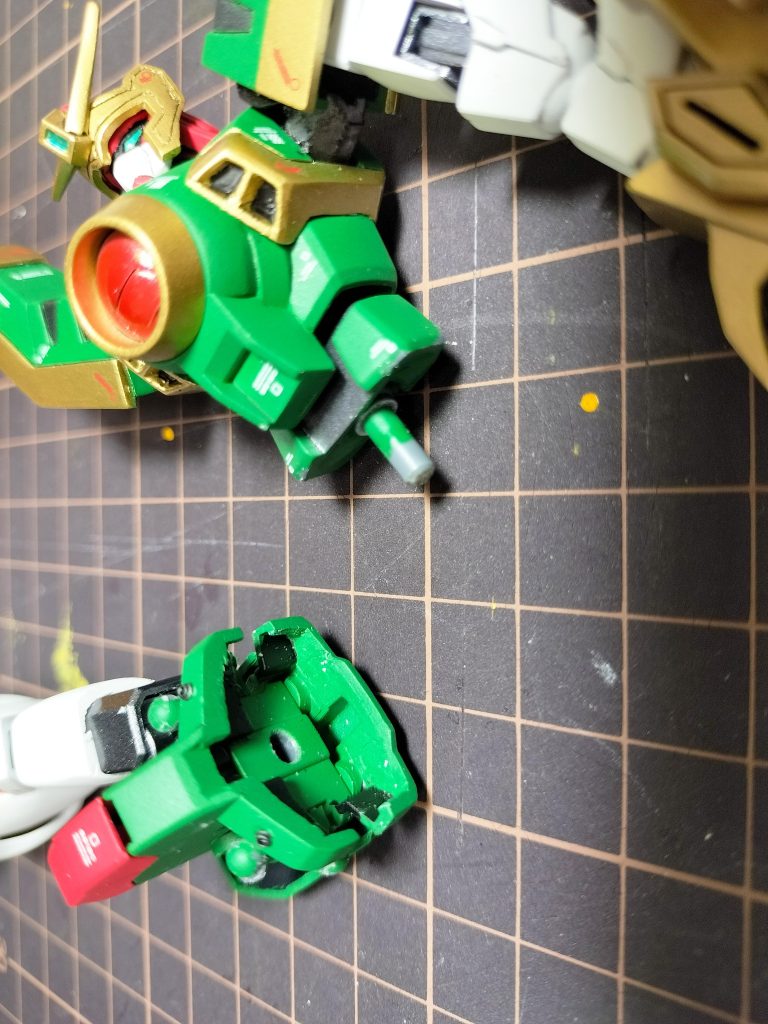 旧キット1/144　ドラゴンガンダム–6枚目/制作者：AK彦