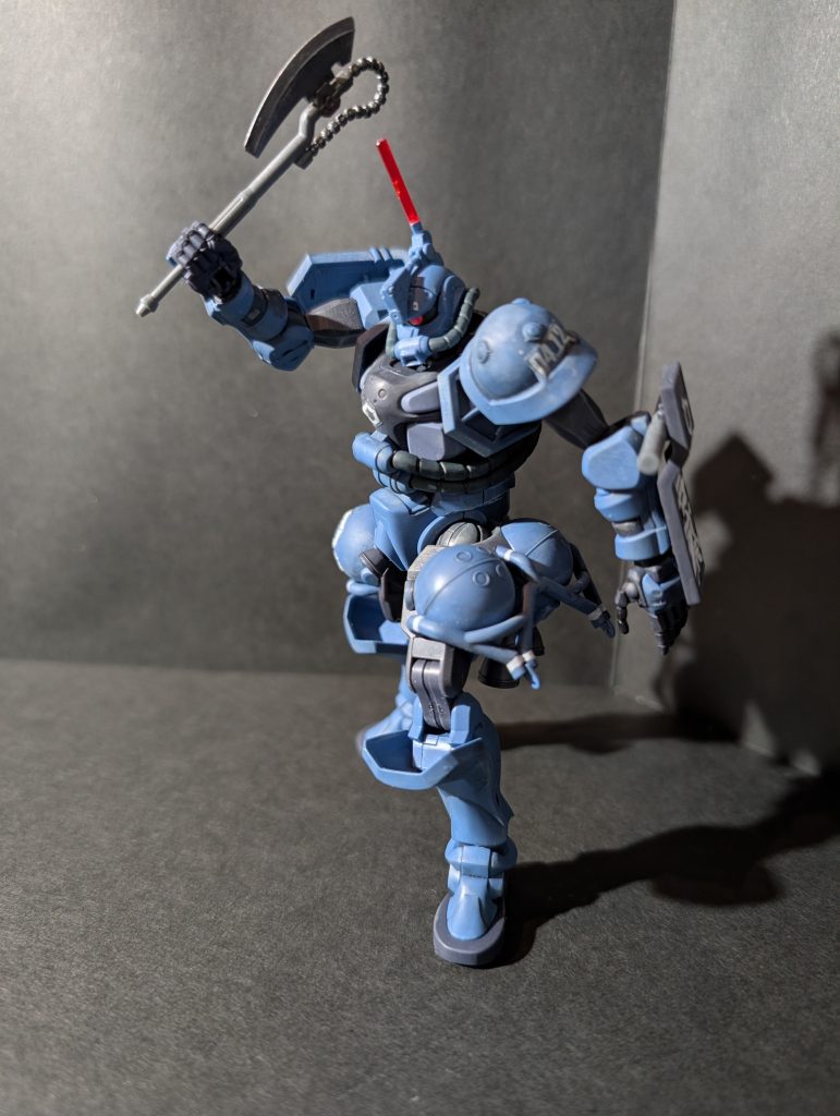 軍警ザク(整形色)–4枚目/制作者：greendoor82