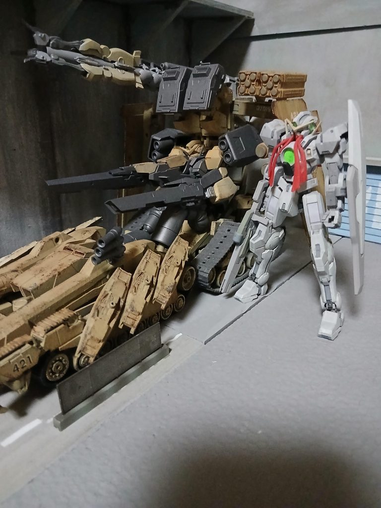 中の人と2ショット