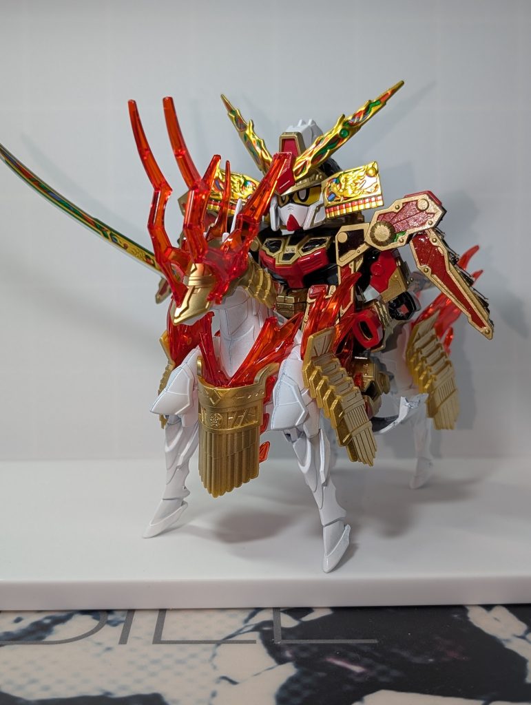 この軍馬、ニケツできるようなので、もう1つSD作ろうかなという気になってます。普通なら隠密エアリアルとかなんでしょうが…若武者の相棒は、くノ一の方がオッサン的にはいいなと思います🤭