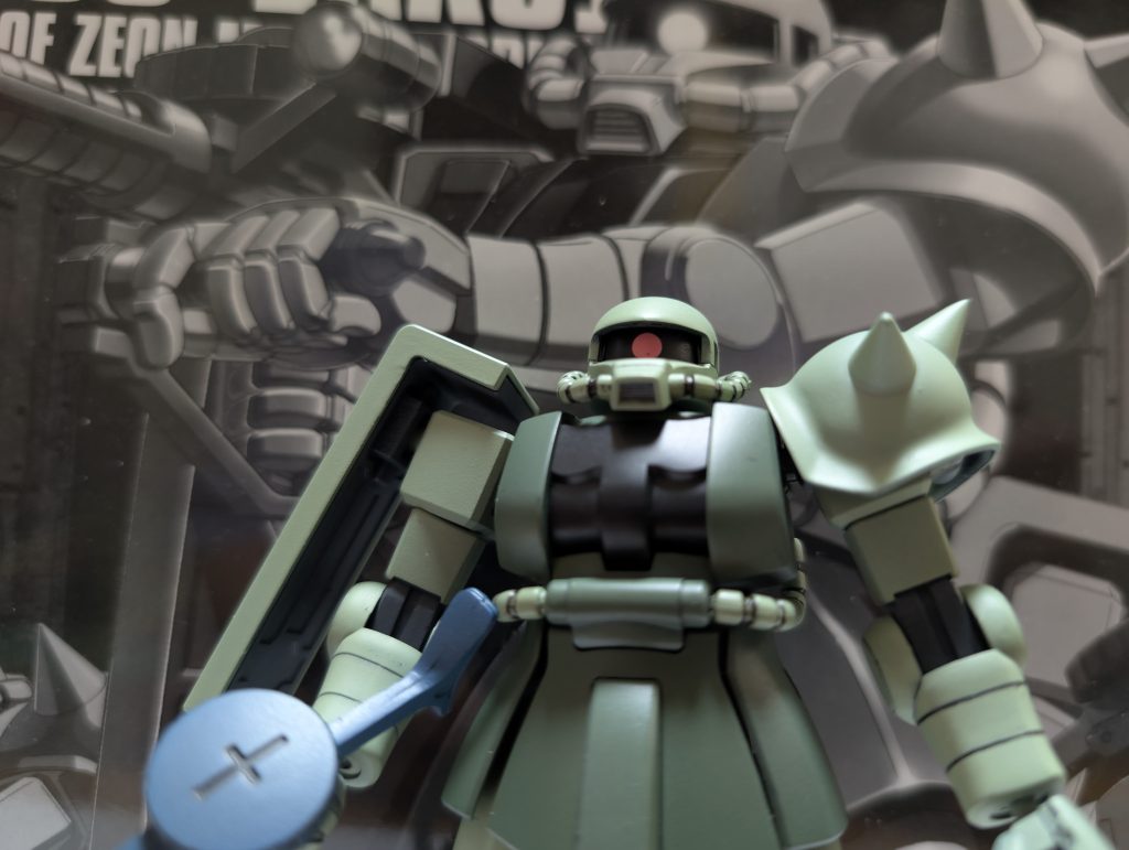 HG 量産型ザク(エコプラ)–4枚目/制作者:ガラピコ