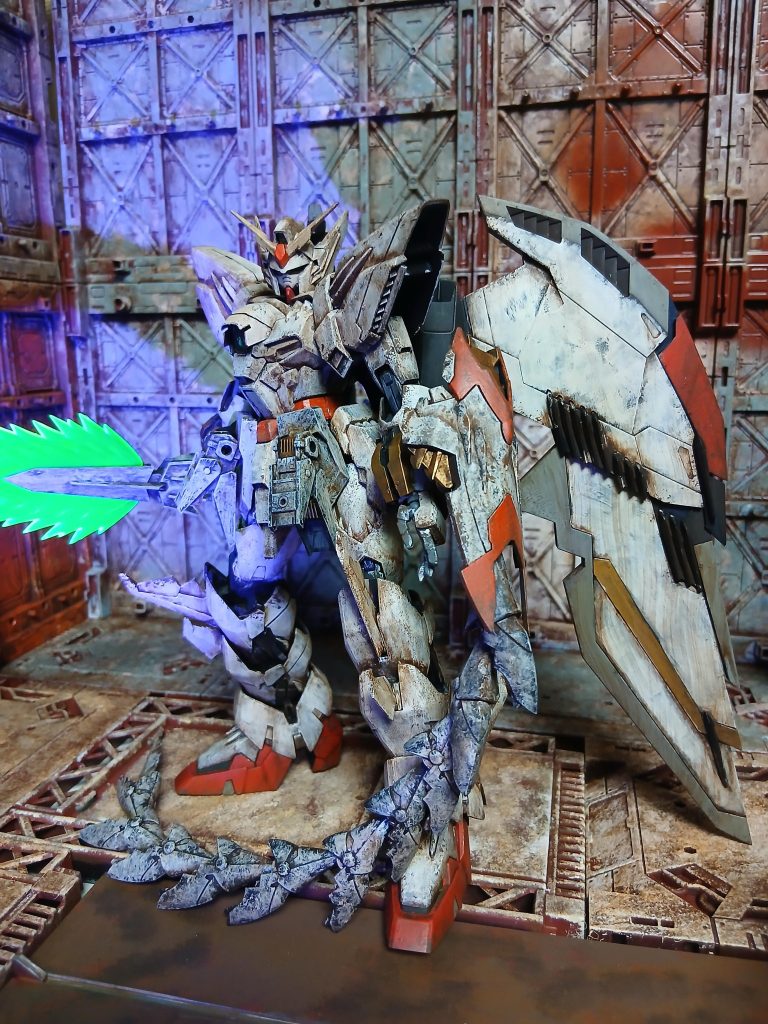 変型させようとしたらシッポ？の着け方が分からない…