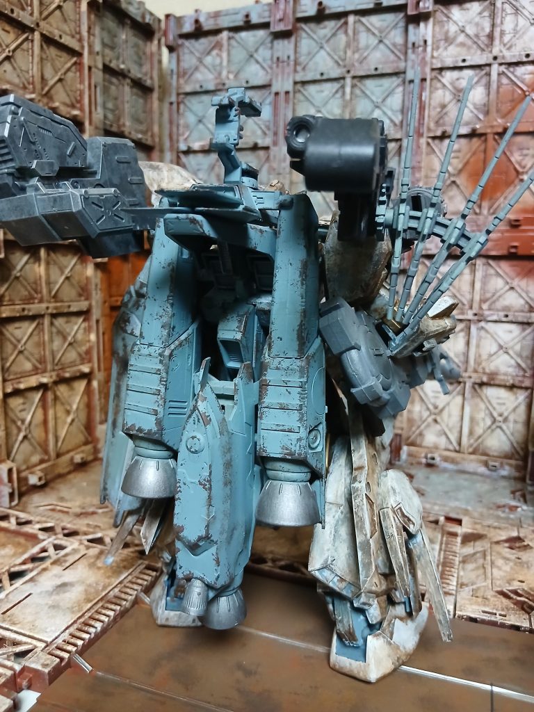 バックパックは前の色のままです。面積あるので飽きてきちゃって……