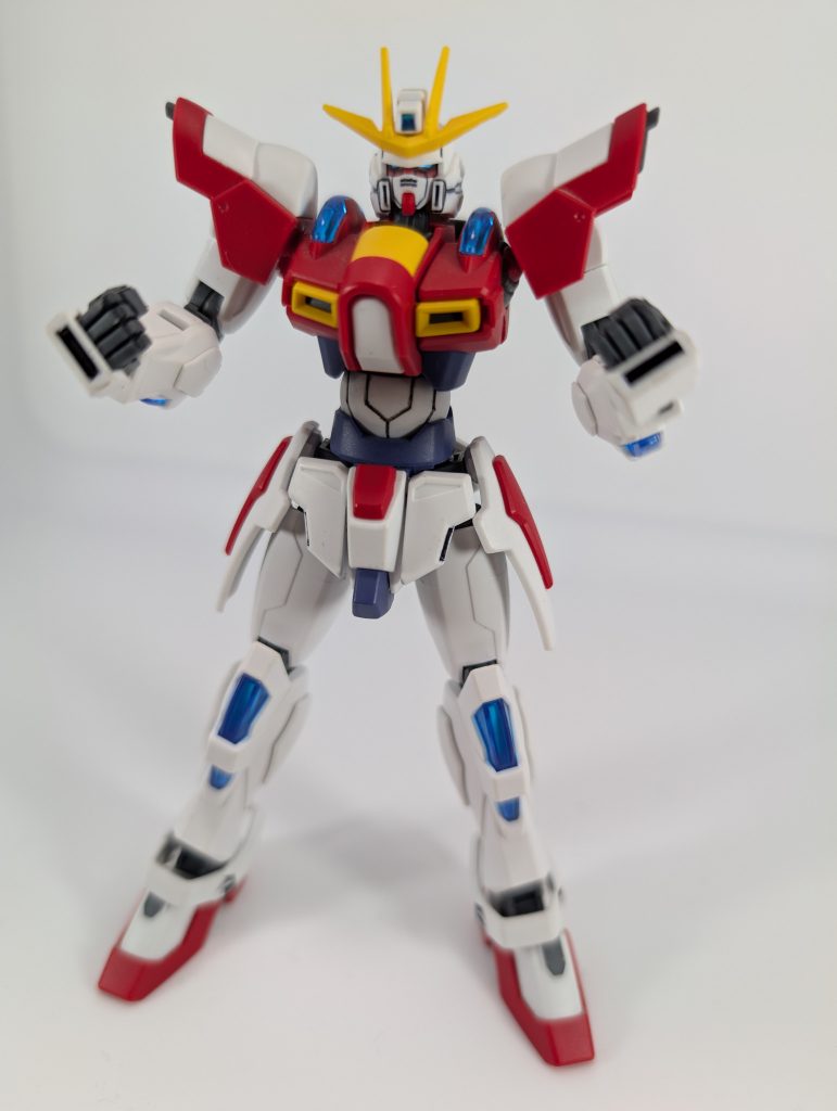 ビルドバーニングガンダム、メッチャ楽しい!もっとキチンと仕上げてあげれば良かった(zaku-kao4)