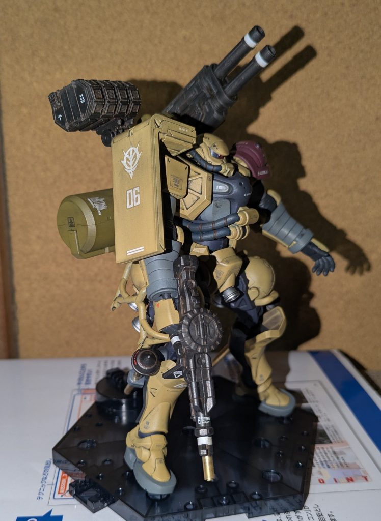 MS-06 　ザク　GQ版一年戦争参加機体–2枚目/制作者：サンタ