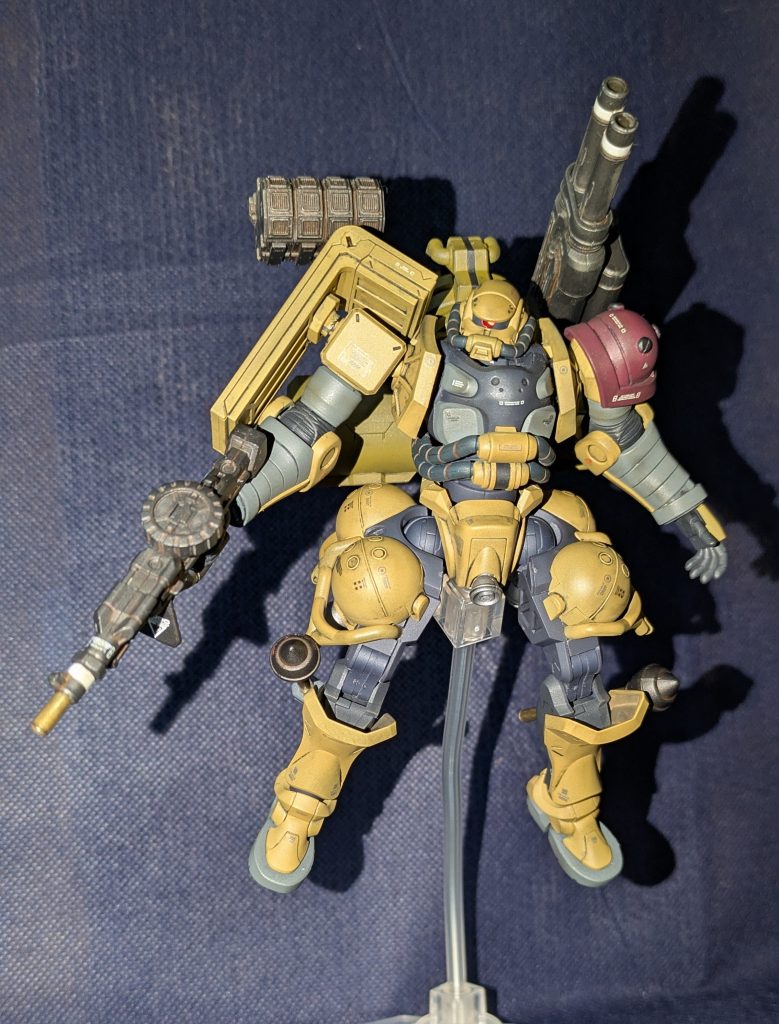 MS-06 　ザク　GQ版一年戦争参加機体–3枚目/制作者：サンタ