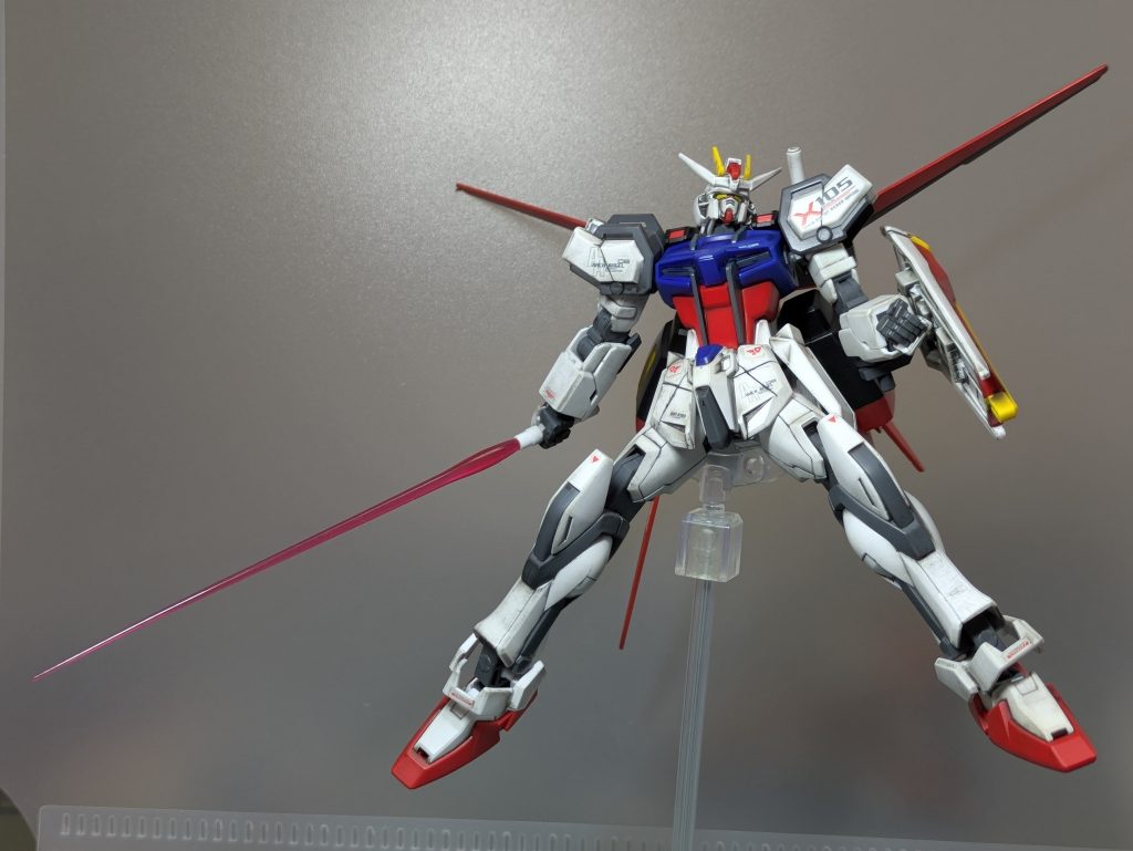 キラとアスランの闘いやムウがアークエンジェルを守ると見せ場が多かったエールストライクガンダム。次は同機体のRGやMGも挑戦したいです。 