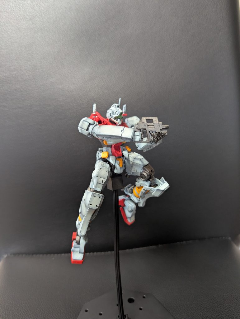 ジムにオシャレ撃ちは似合わない。 ゲルググですけど!