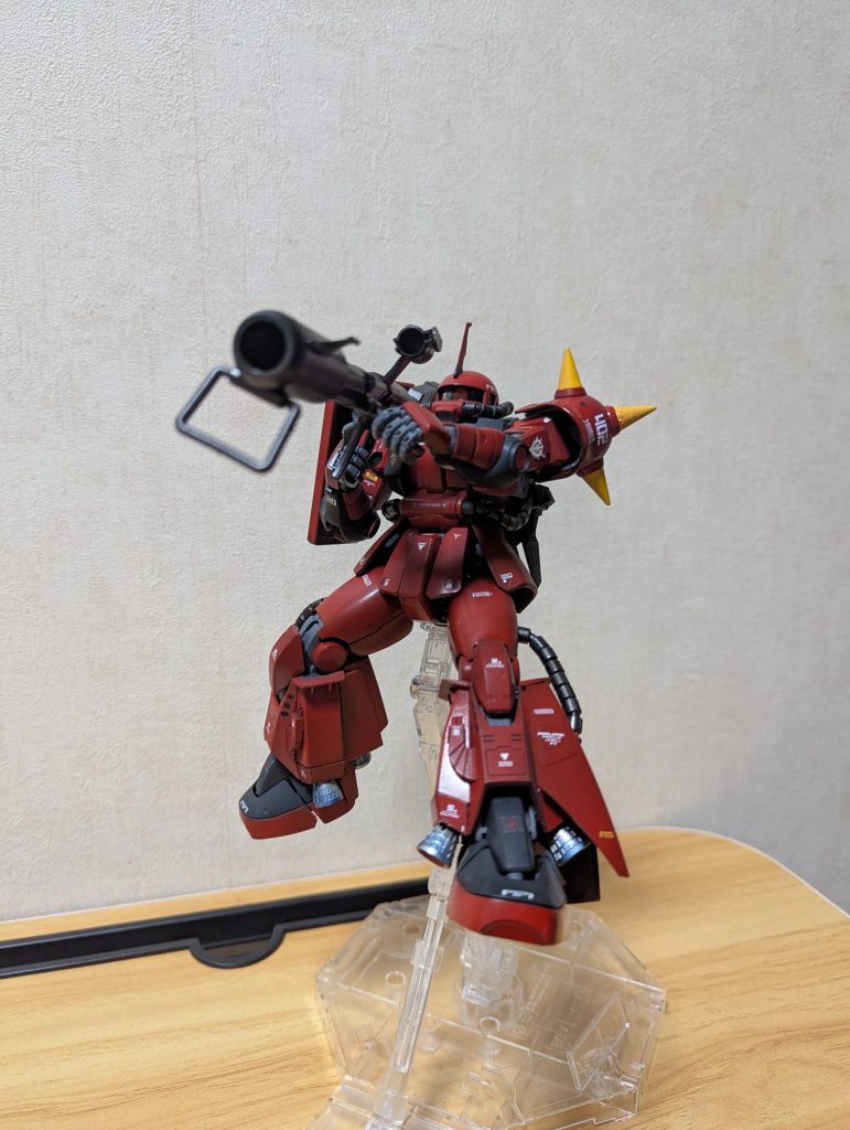 昔のCMの様な色合いを目指して塗装してました。自分的には納得。