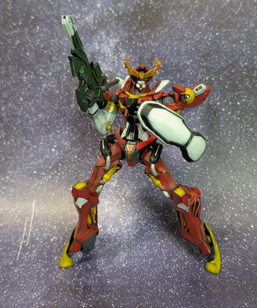 こちらはパレットライフルカラーになんか思ったより濃くなってしまった