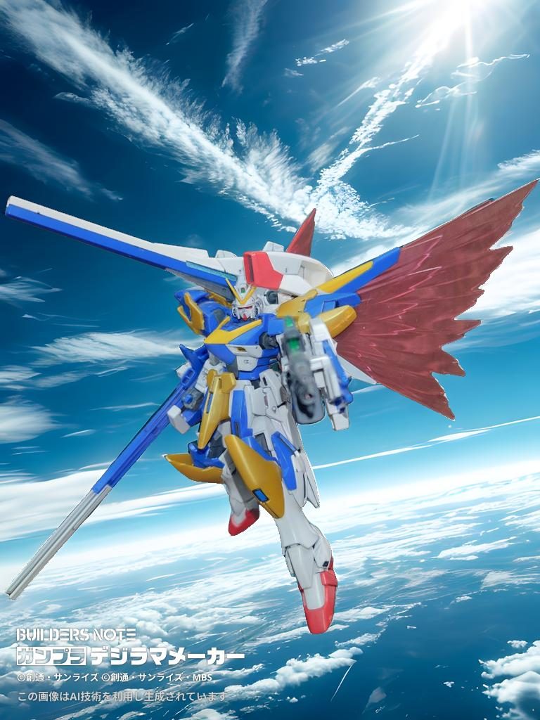 プレバンの光の翼を展開