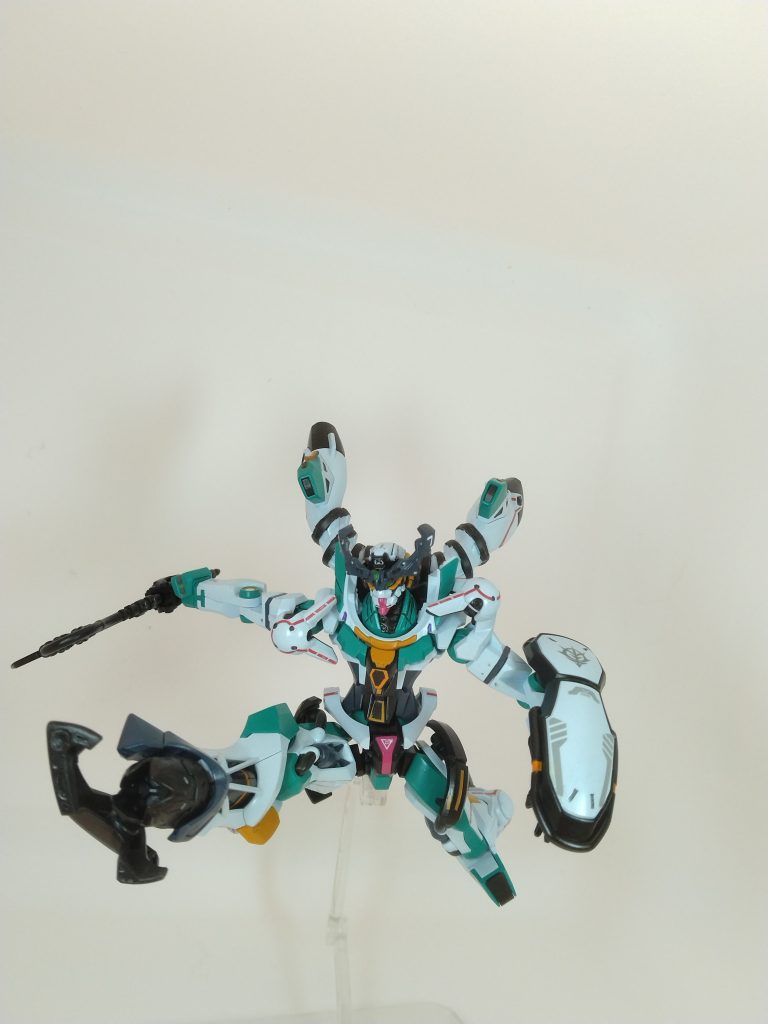 最初にマチュが飛び乗るポーズ