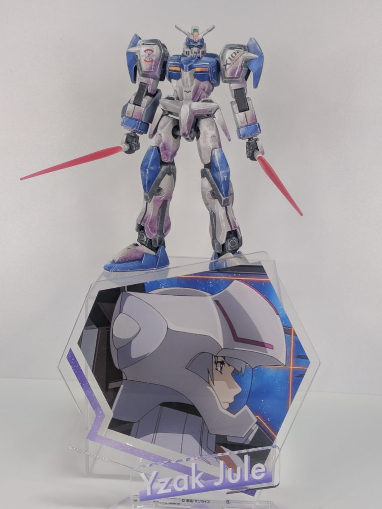 最後はイザークのアクスタと。SEED FREEDOMのものですが、気にしない気にしない最後までご覧いただき、ありがとうございました。