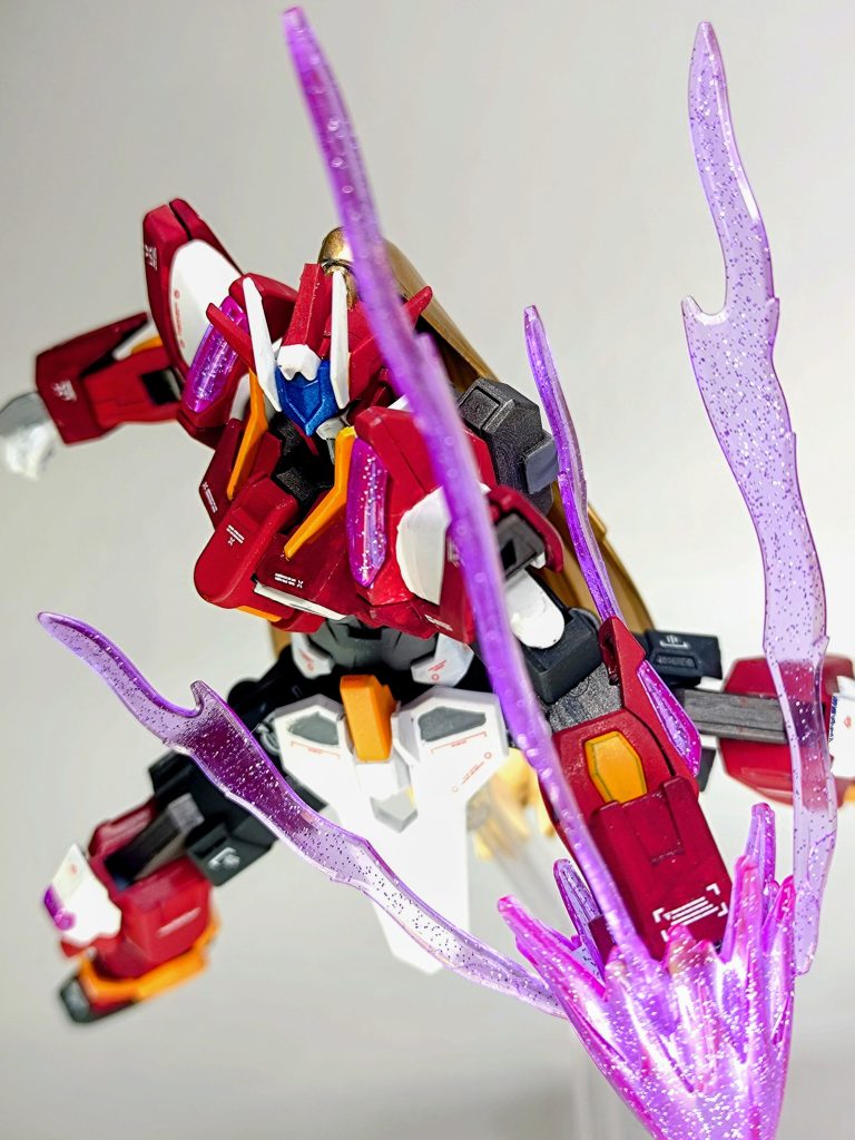 X2初出の『アースゲイザー』風ポーズ。これまた世代によっては名称と技エフェクトが違います。