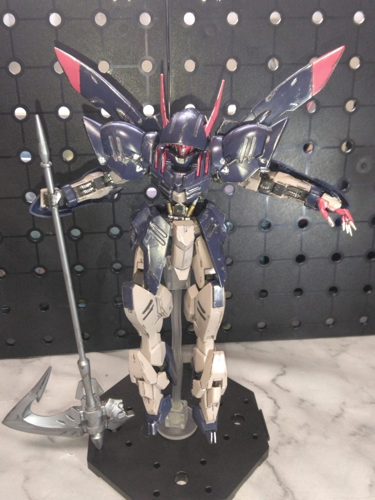 最後は悪魔っぽいポーズで。