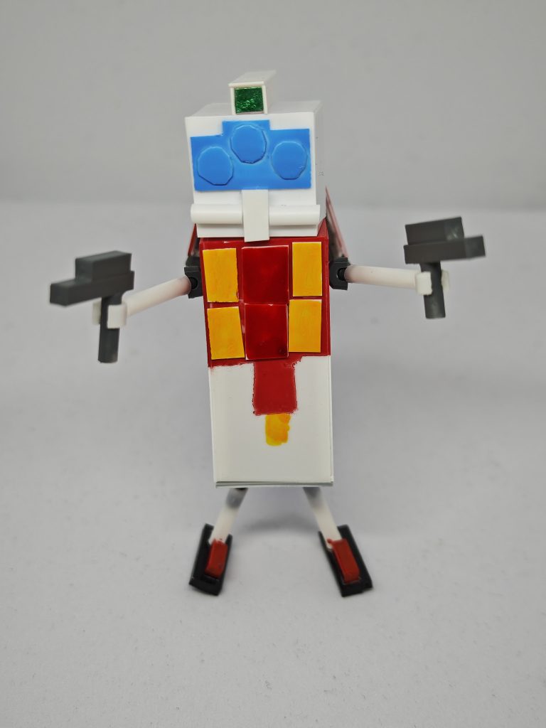 ケルクク専用の『びーむがん』です。プラ棒製作ですが威力はまぁ………０・１ミリプラ板を貫通できれば良いほうではないかと（笑）