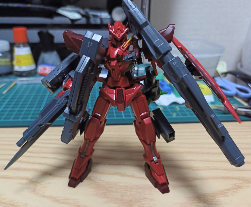作品名：メルカリありがとうねぇ！<p>7月に来たるRGアストレア用にウェポンセット確保！ 一緒に余剰やら使わなかったらしいパーツやらが付いてきて、一体形になっちまいやした(zaku-kao2) これだからジャンクパーツ漁りは辞められないぜ！</p>