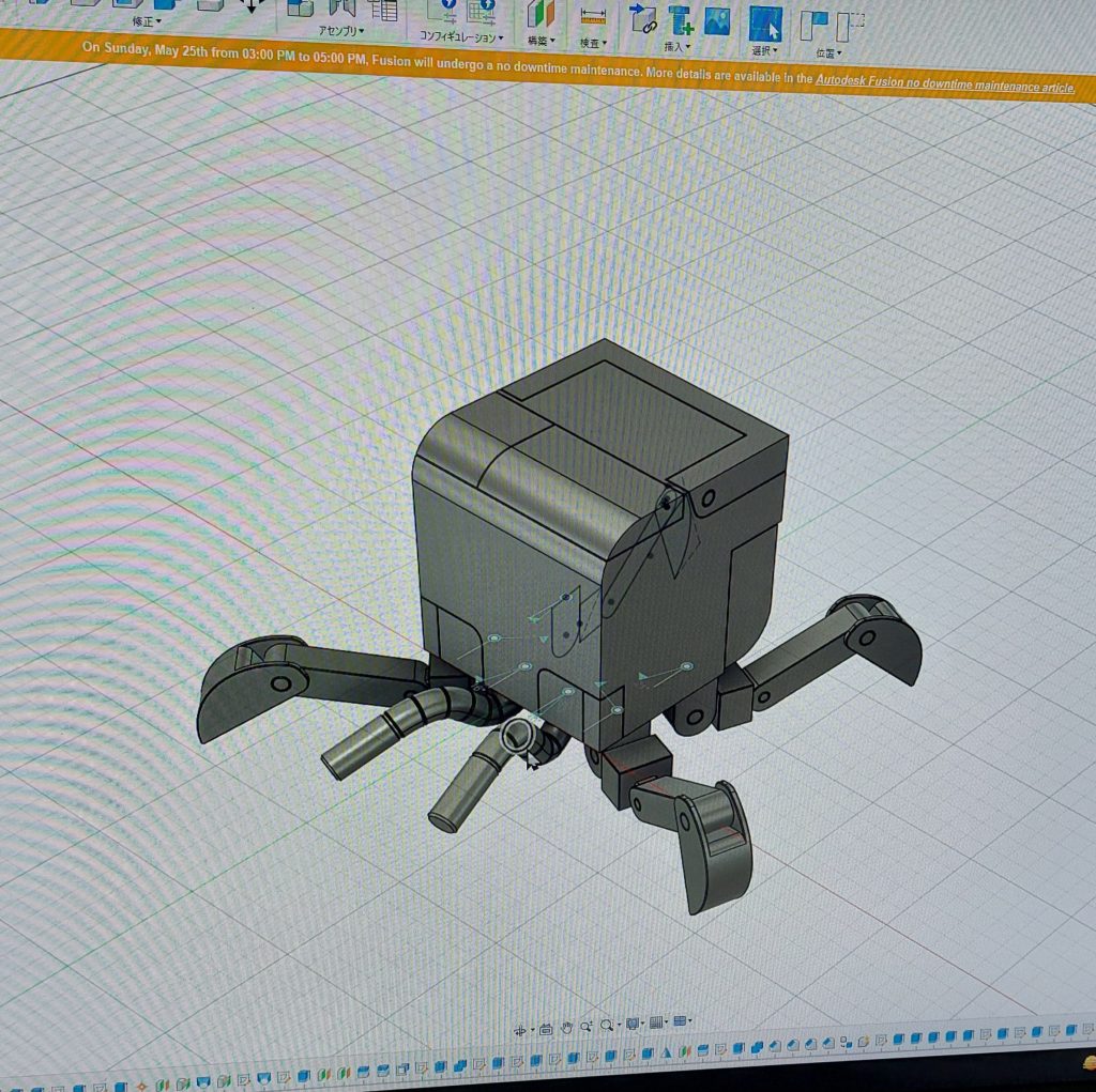 CADはfusionを使用しました。