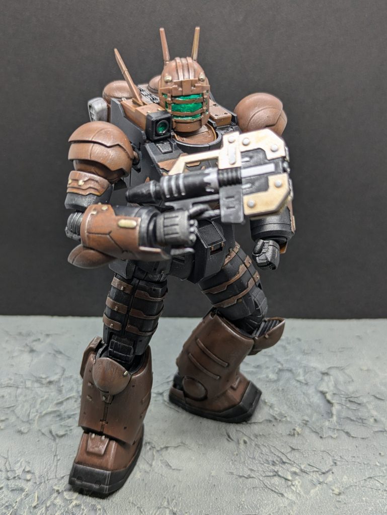 このガンキャノンは海外ホラーゲームの主人公の装備をオマージュして作成しました😌