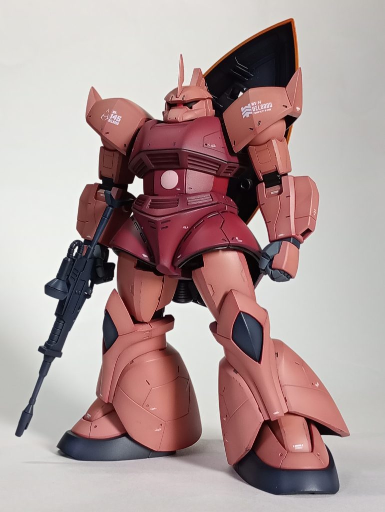 HGUC シャア専用ゲルググ–9枚目/制作者：まこだ