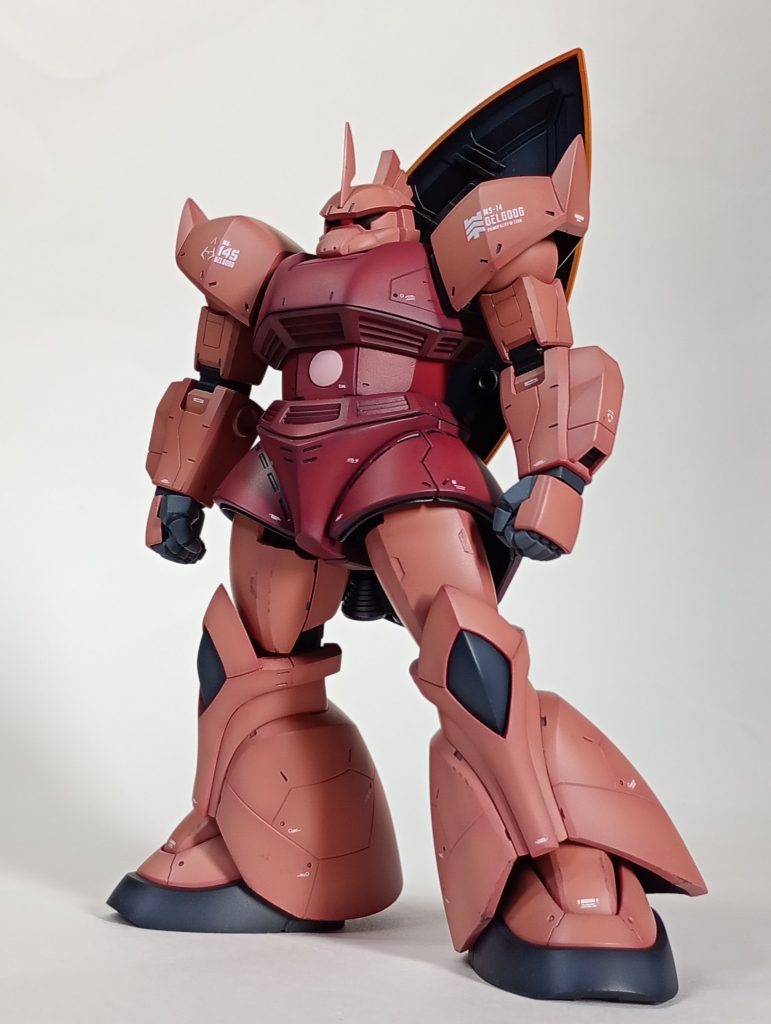 HGUC シャア専用ゲルググ–4枚目/制作者：まこだ