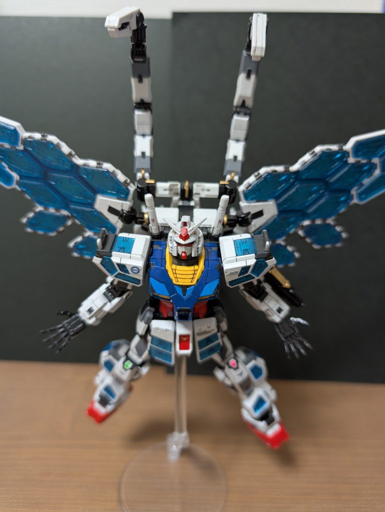 背中のサブアーム展開。どんなポーズがいいのでしょうか🤔