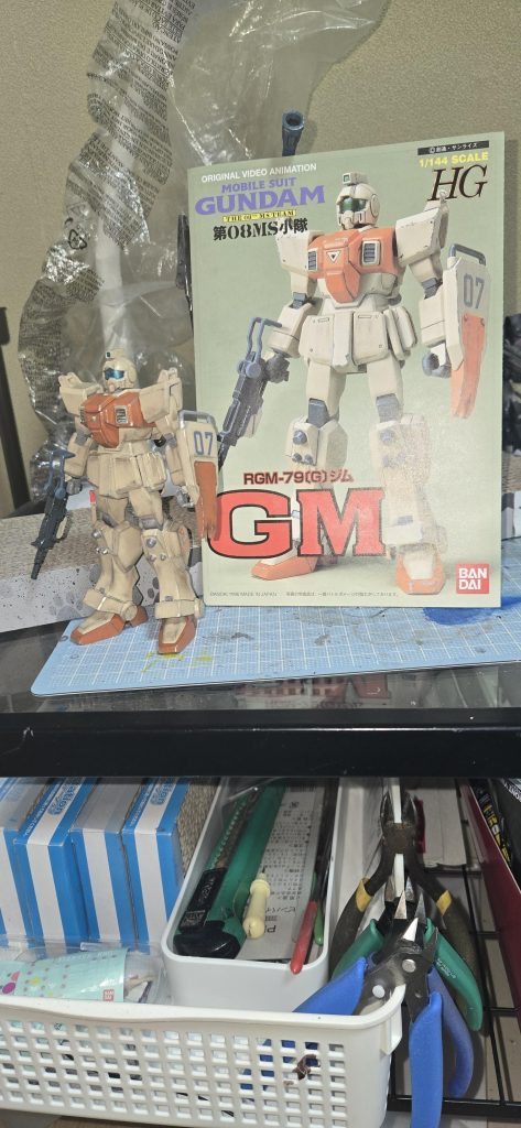 旧キットながらスタイルは、めちゃくちゃカッコ良いです。