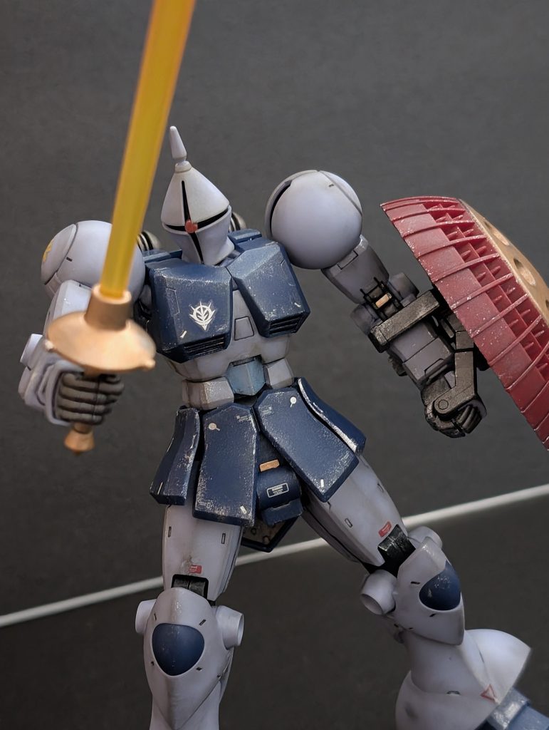 ウェザリングマスターで全体汚しクロームシルバーちょんちょんして完成