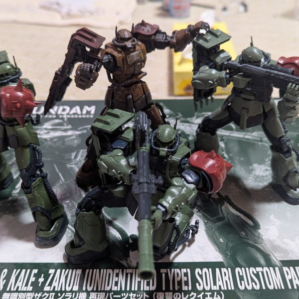 レッドウルフ集結