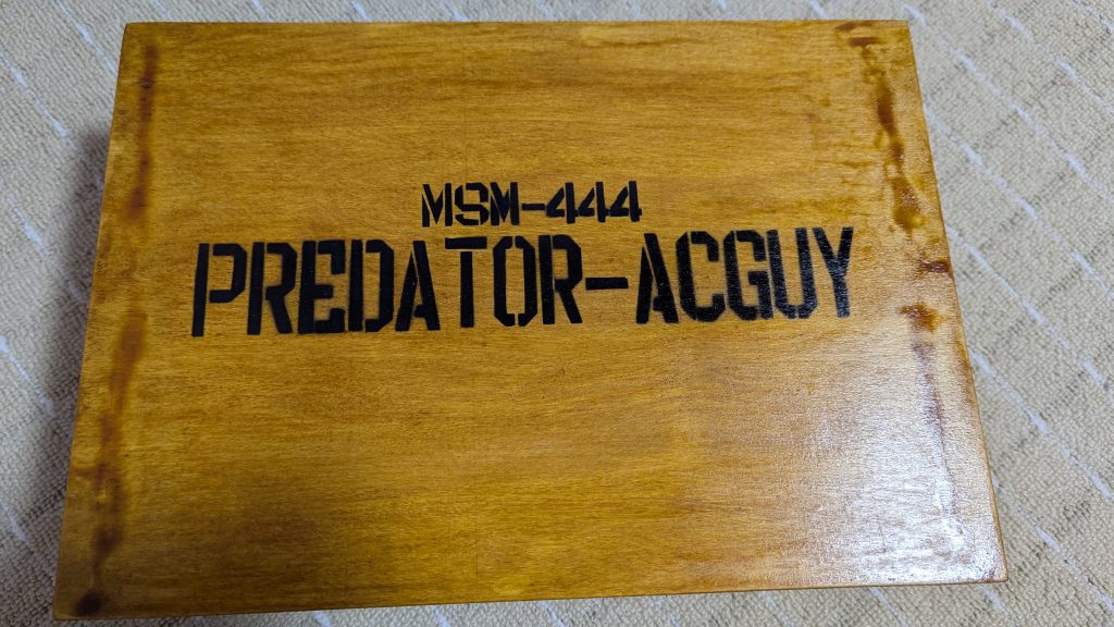 ■専用の収納ボックス気が向いたら中に綺麗に納められるようにスポンジ等で仕切り作製する…   かも(^_^;A