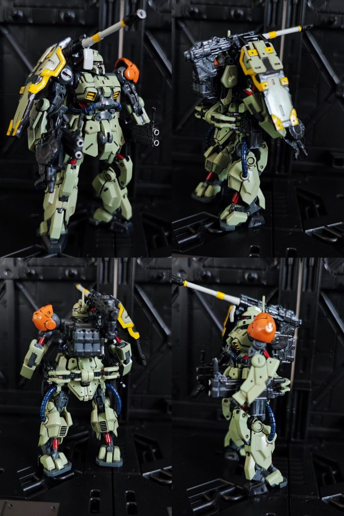 右チェストガンの持ち手が折れる寸前です。。。