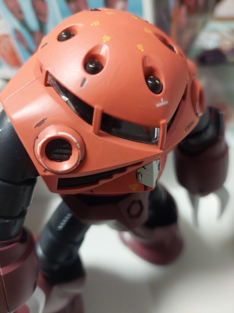 何色で塗るか数ヶ月悩んで結局基本カラーで仕上げました…